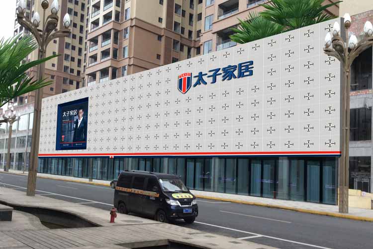 廣告牌鏤空鋁單板